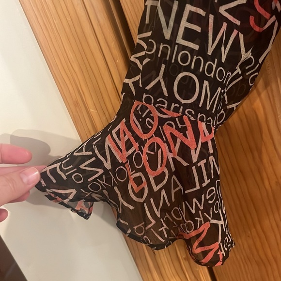 Fashion Bug women’s button down 100% silk blouse size xlarge . - Picture 4 of 8